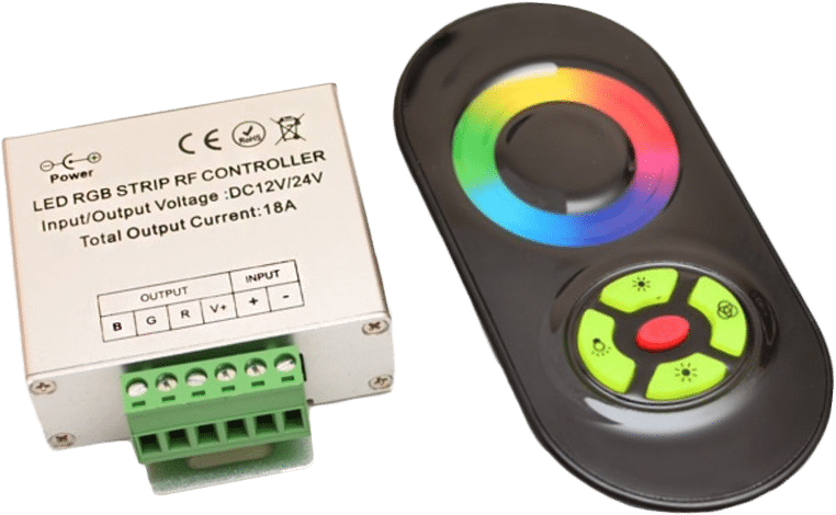RF RGB Remote Controll  TOUCH buttons, 216W