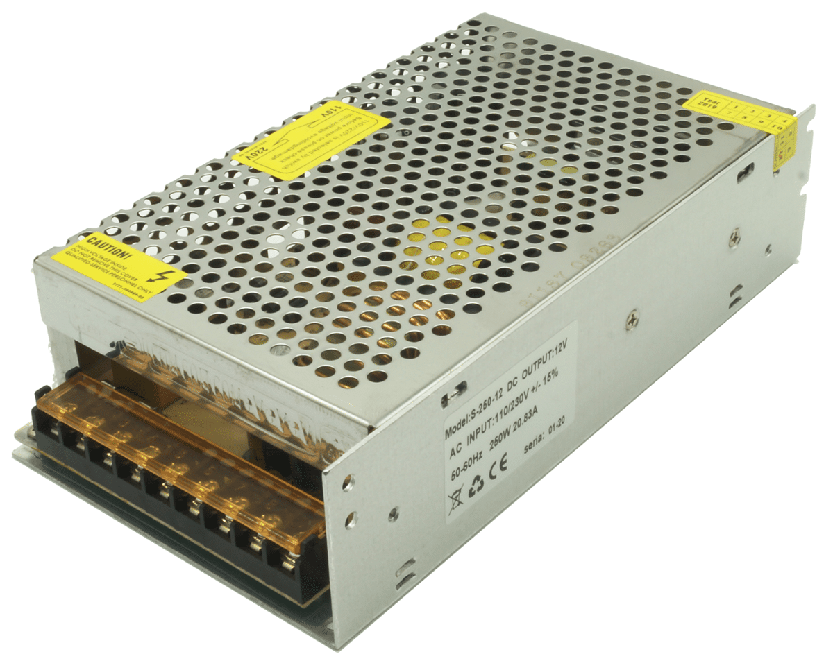 Zasilacz modułowy 12VDC IP20 20,83A 250W