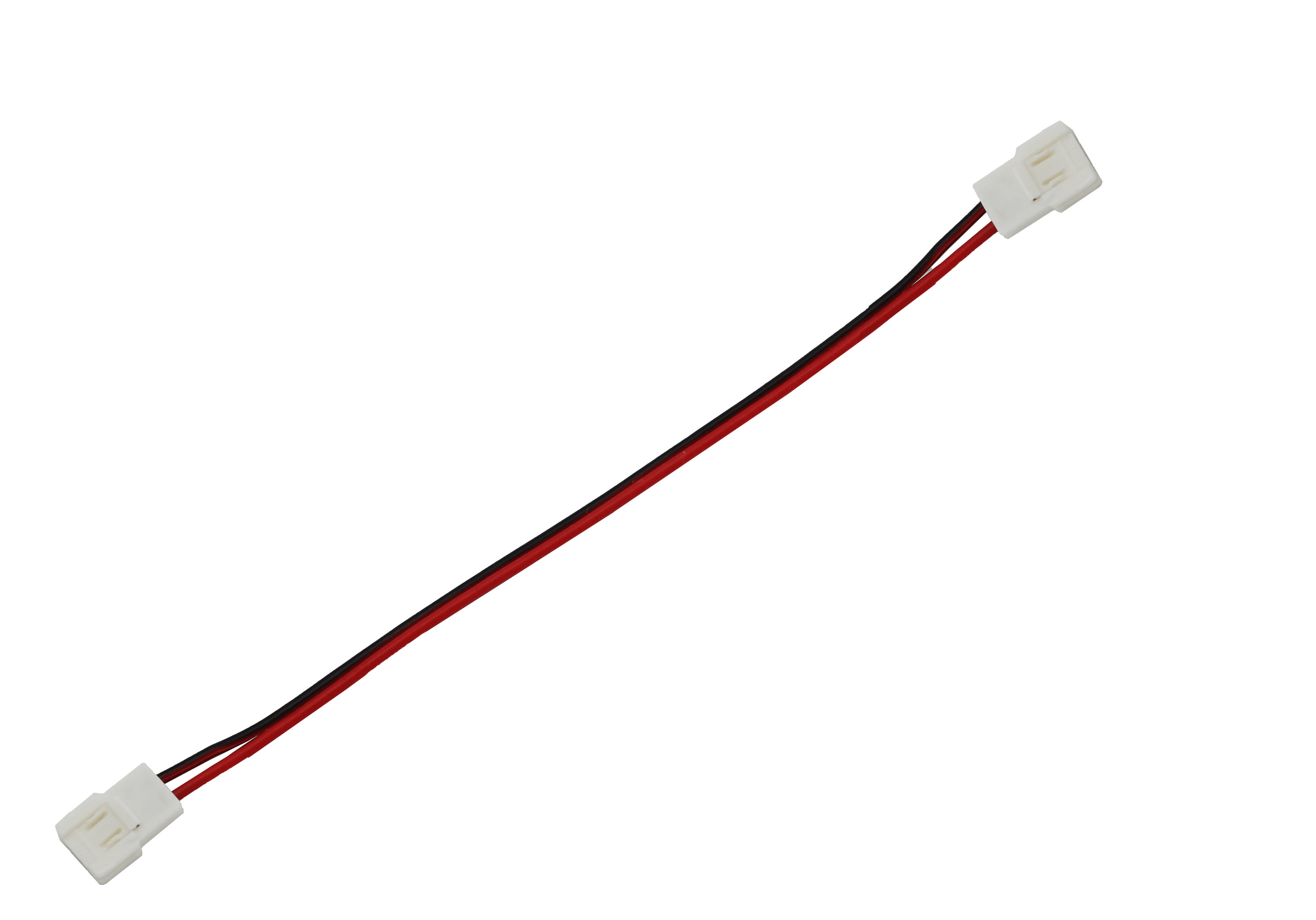Led Strip connector 8mm with cable narrow - double sides