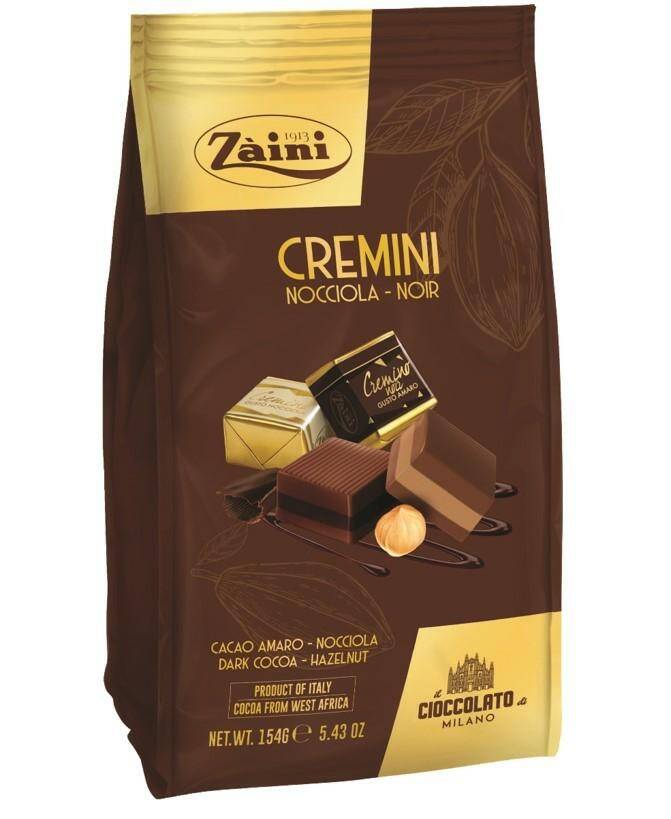 PRALINY CREMINI Z MASĄ ORZECHOWO-CZEKOLADOWĄ 154G