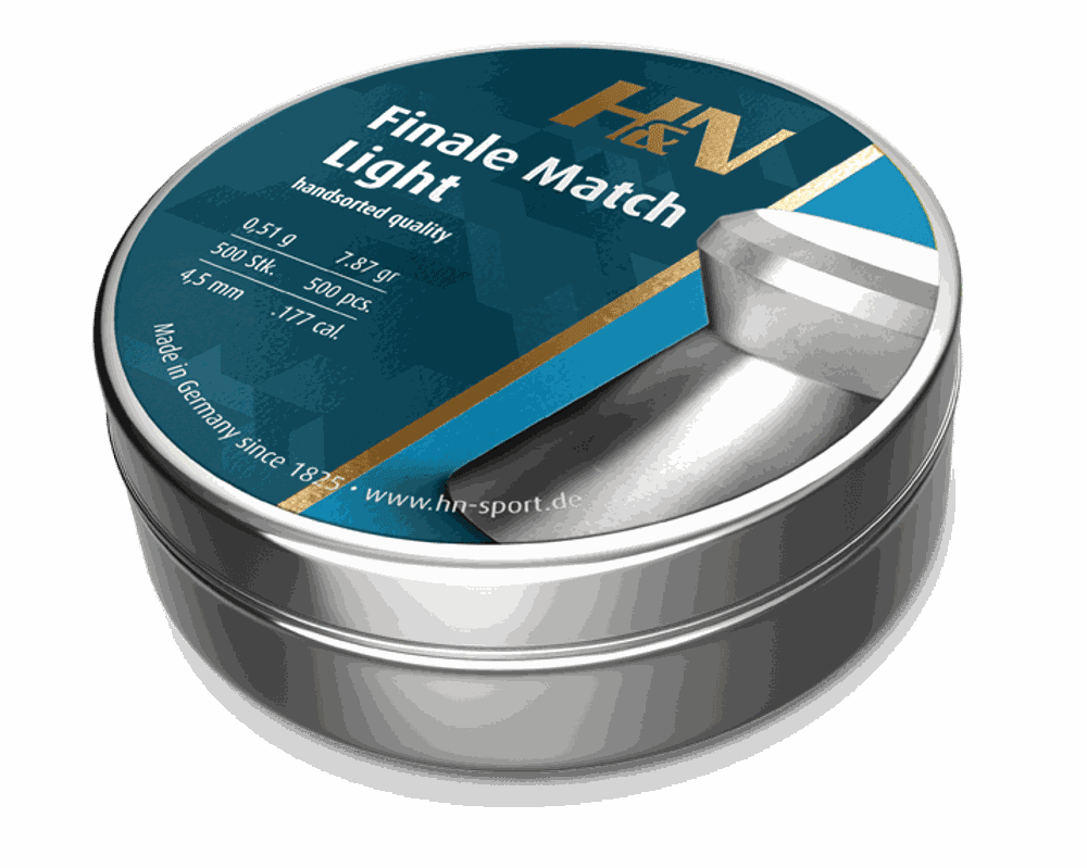 Diabolo H&N FINALE MATCH LIGHT 4,50/500 (Zdjęcie 2)