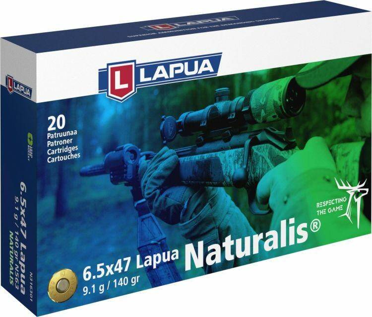 Amunicja LAPUA 6,5x47 NATURALIS 9,1g