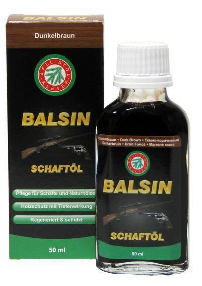 BALSIN Olej do drewna płyn brąz 50 ml (Zdjęcie 1)