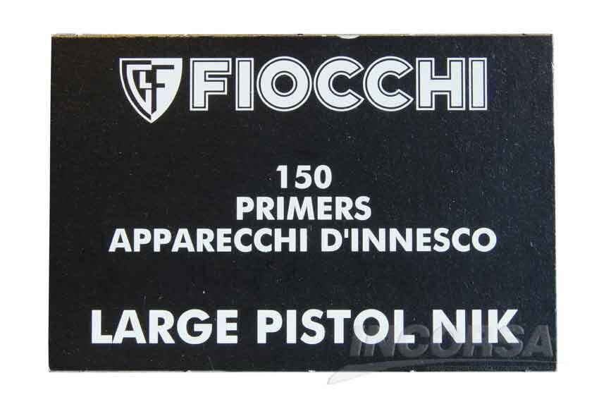 Spłonki FIOCCHI pistoletowe duże Brass (Zdjęcie 1)