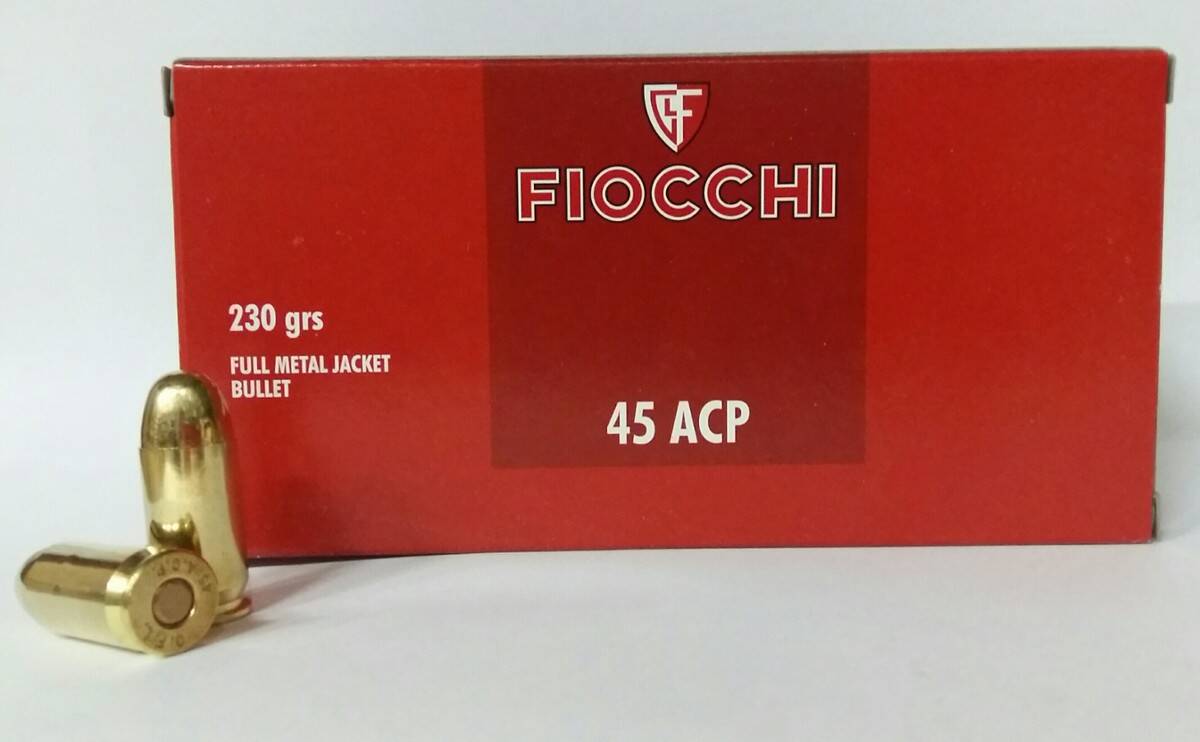 Amunicja FIOCCHI .45 ACP  FMJ 14,9g (Zdjęcie 2)