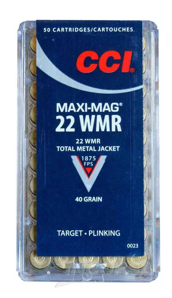 Amunicja CCI MAXI-MAG .22WMR 2,59g/40gr (Zdjęcie 2)