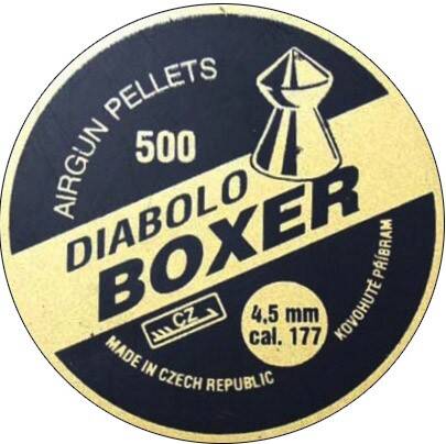 Diabolo KOVOHUTE BOXER Plastik 4,5mm/500 (Zdjęcie 1)