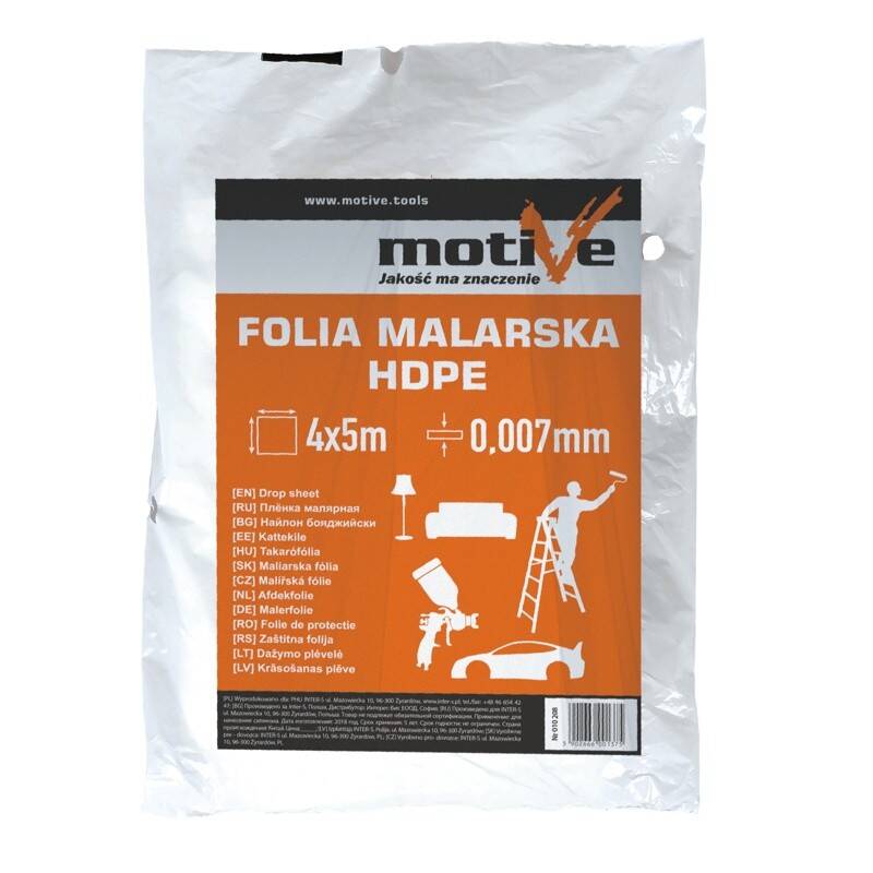 FOLIA MALARSKA 4/5m 7 mikr. MOTIVE