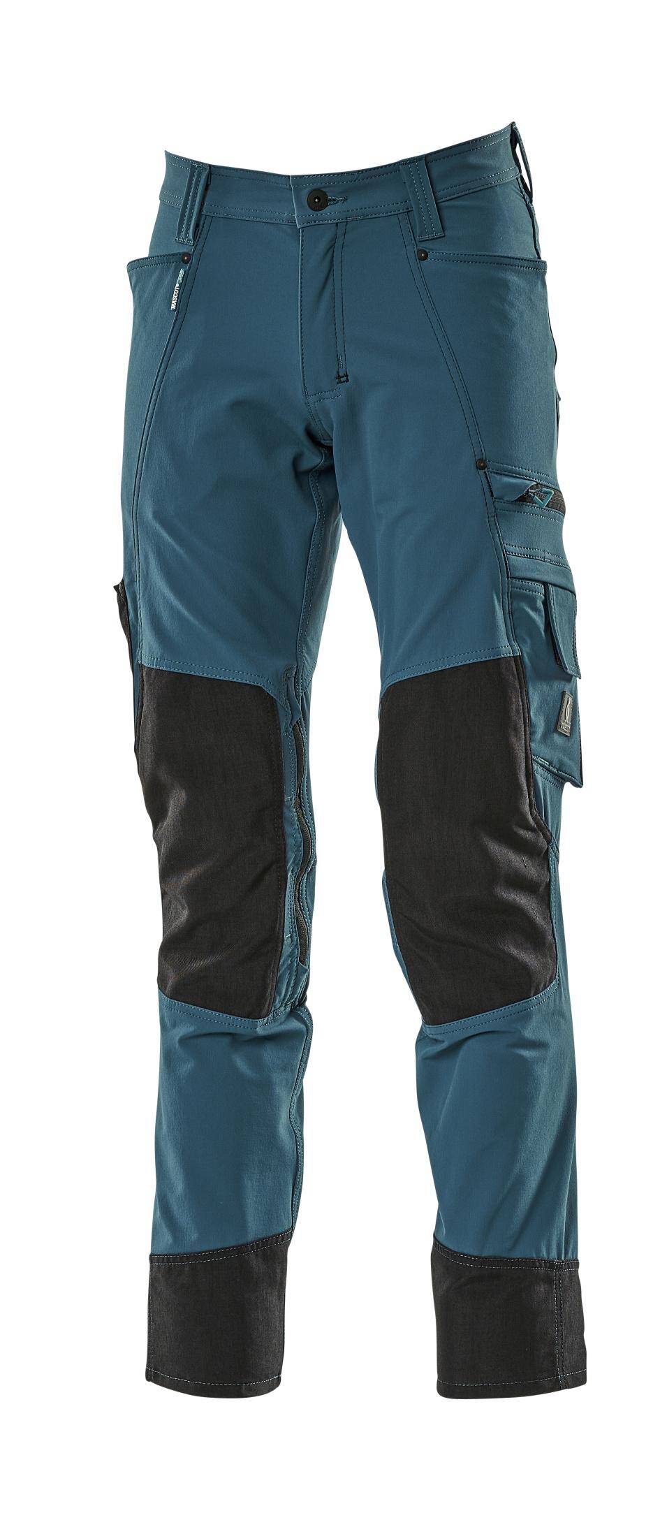 Trousers with kneepad pockets Advanced blue