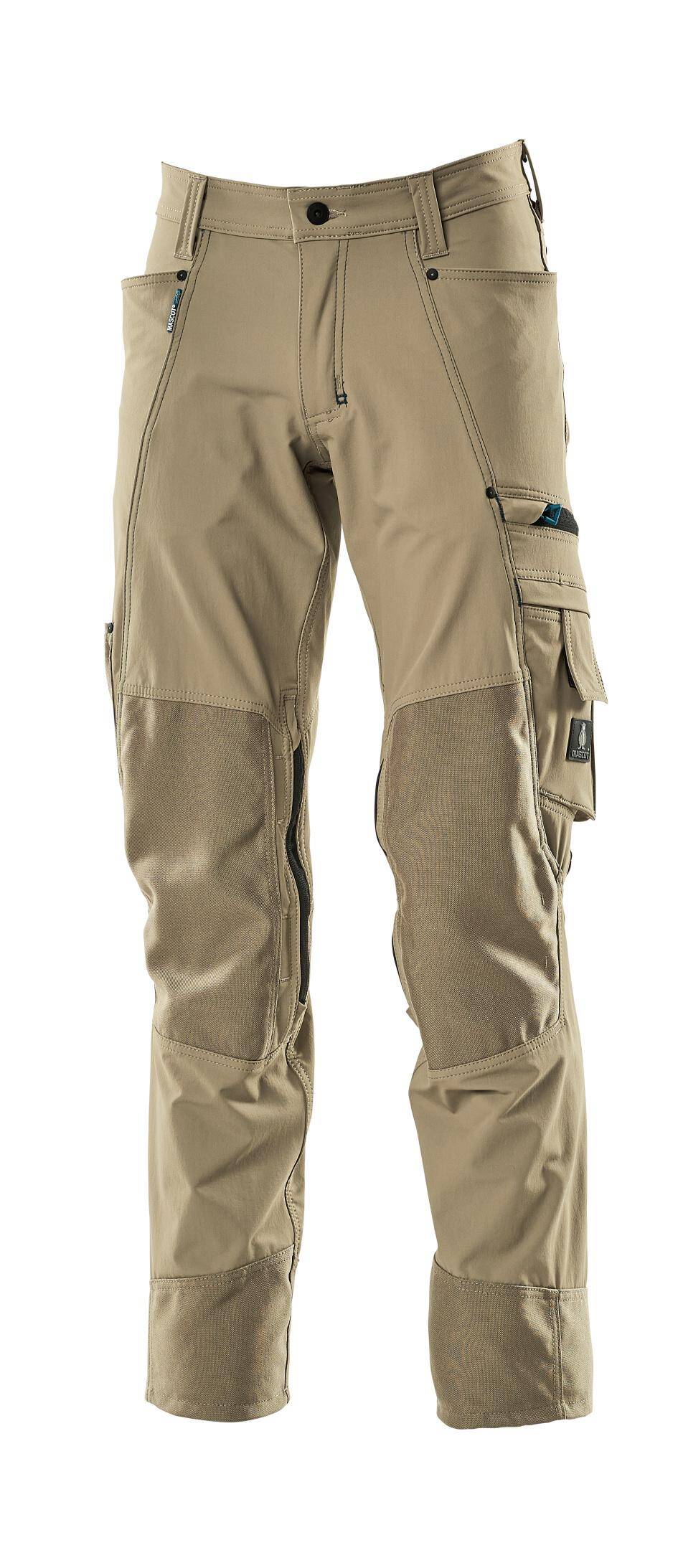 Trousers with kneepad pockets Advanced sand