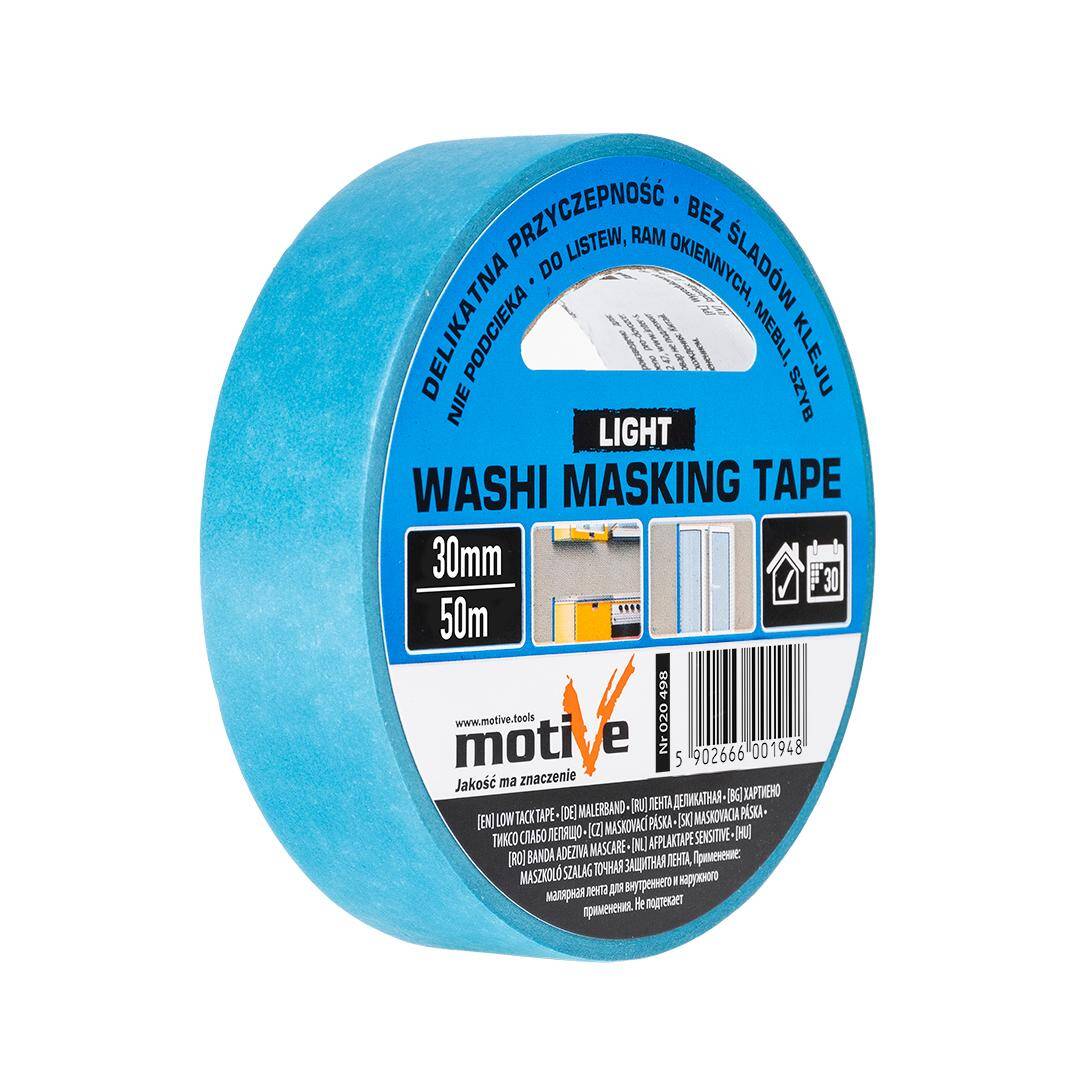 Low tack masking tape 30mm/50m