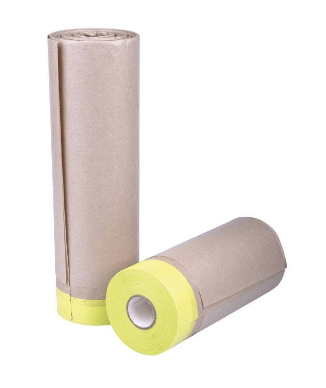 Maskovací papier s páskou 25mm/450mm/20m