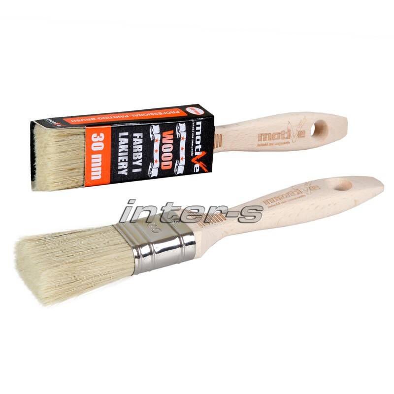 Paint brush „Wood” 30mm (Photo 1)