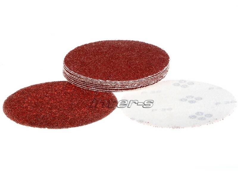 Velcro sanding disc 10 pcs. ø 125mm grit 220