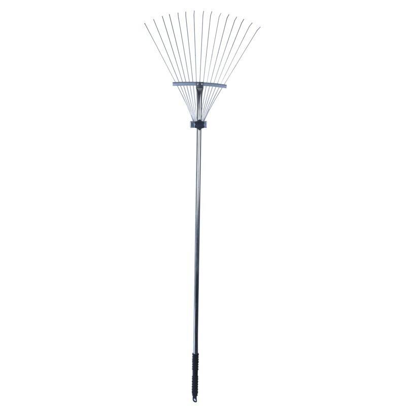 Adjustable Garden Leaf Rake 1180mm / 500mm