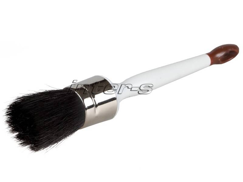 Round paintbrush for lacquers and varnishes 34 mm (Photo 1)