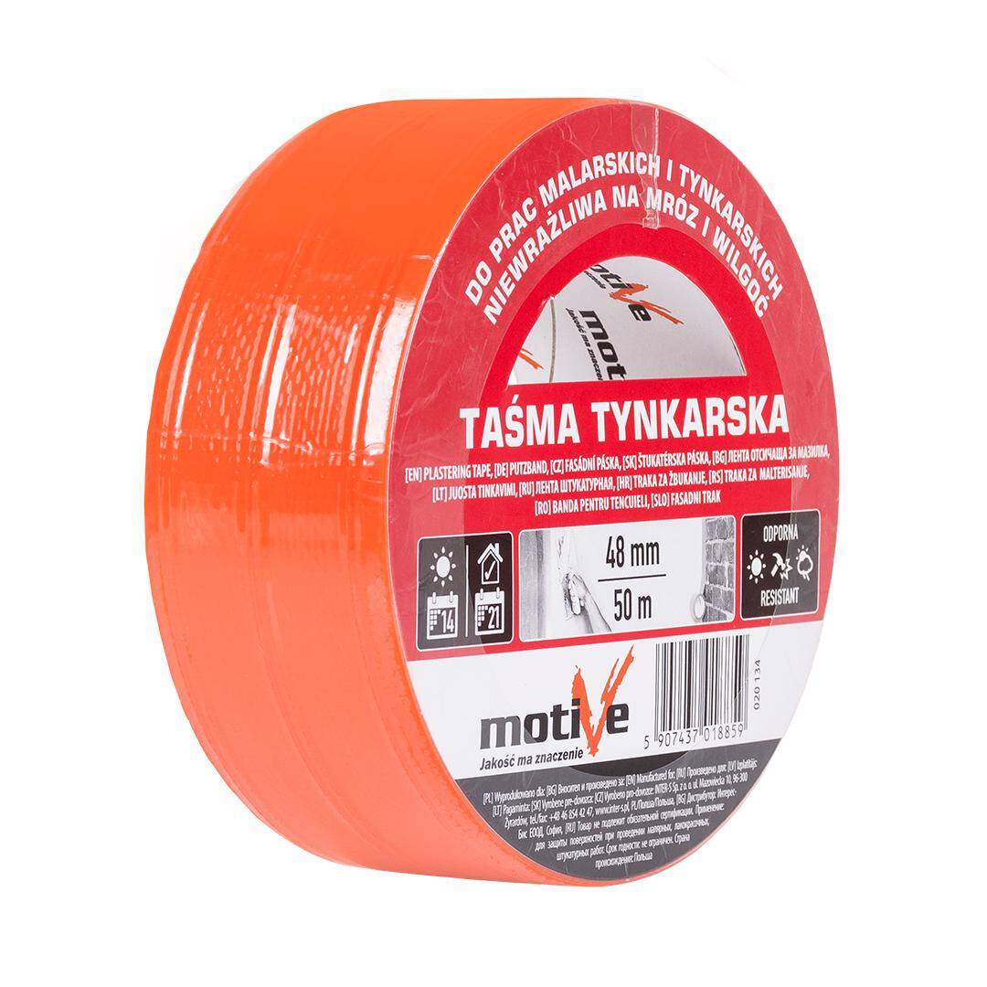 Plastering and roughcasting tape 48mm/50m