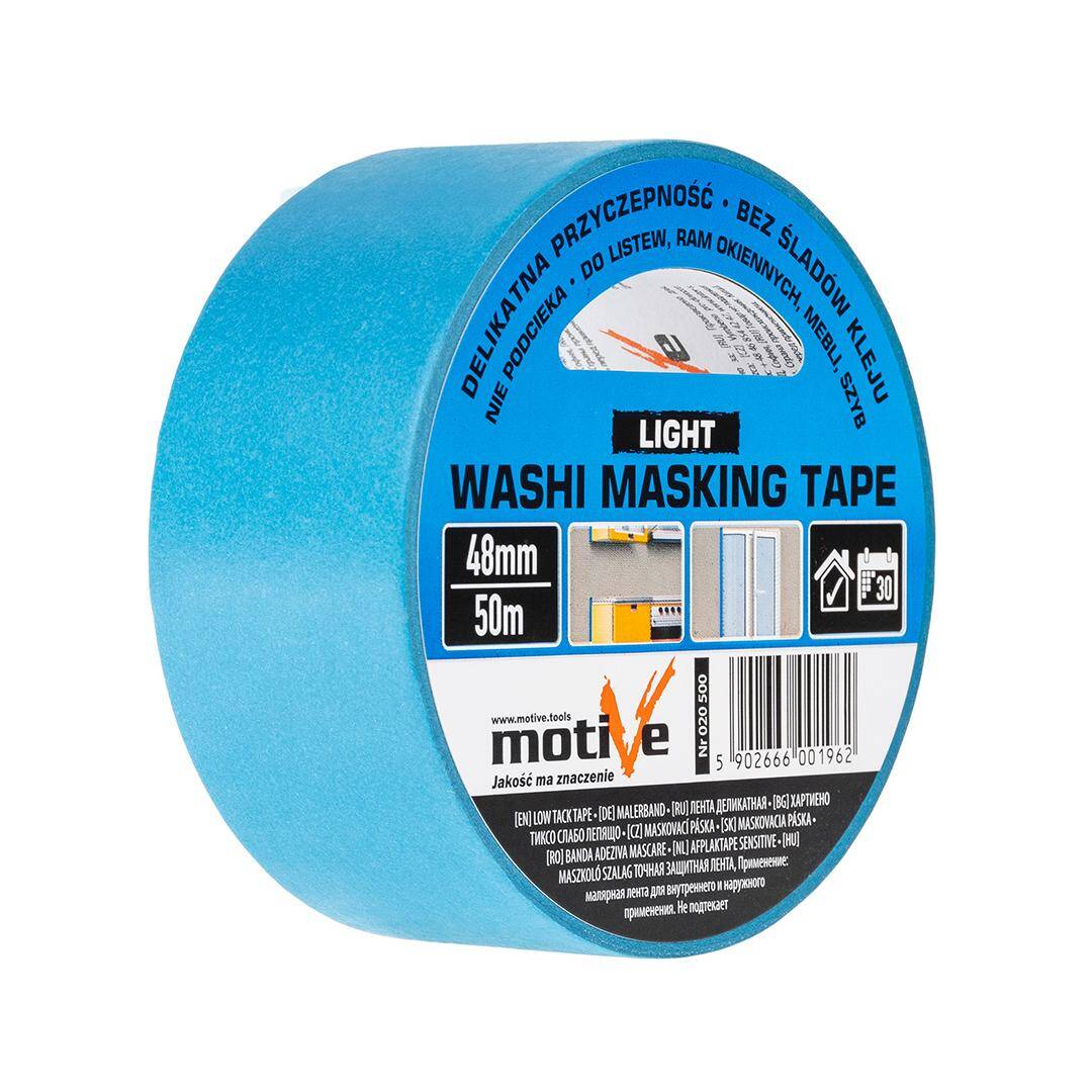 Low tack masking tape 48mm/50m