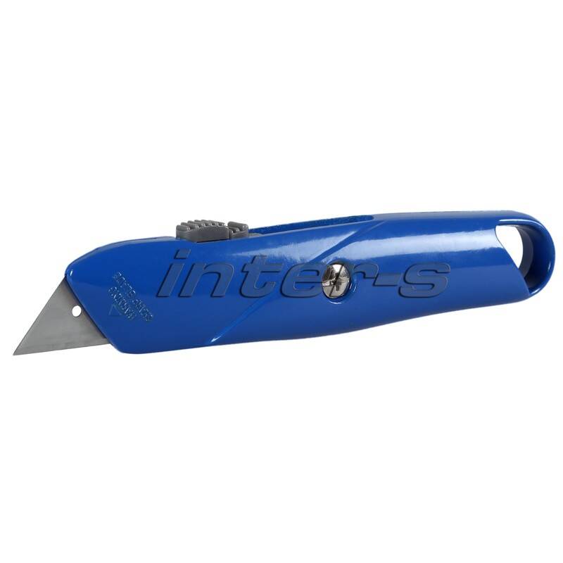 Snap off cutter with trapeze blades