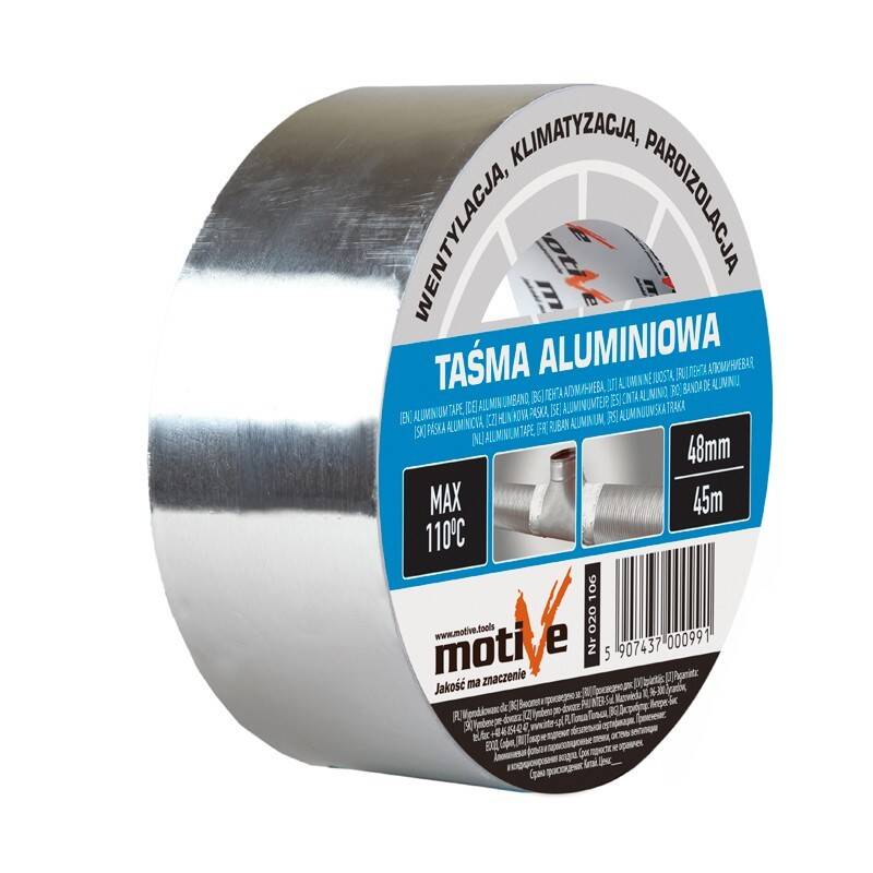 Alminium tape 48mm x 25m 110°C