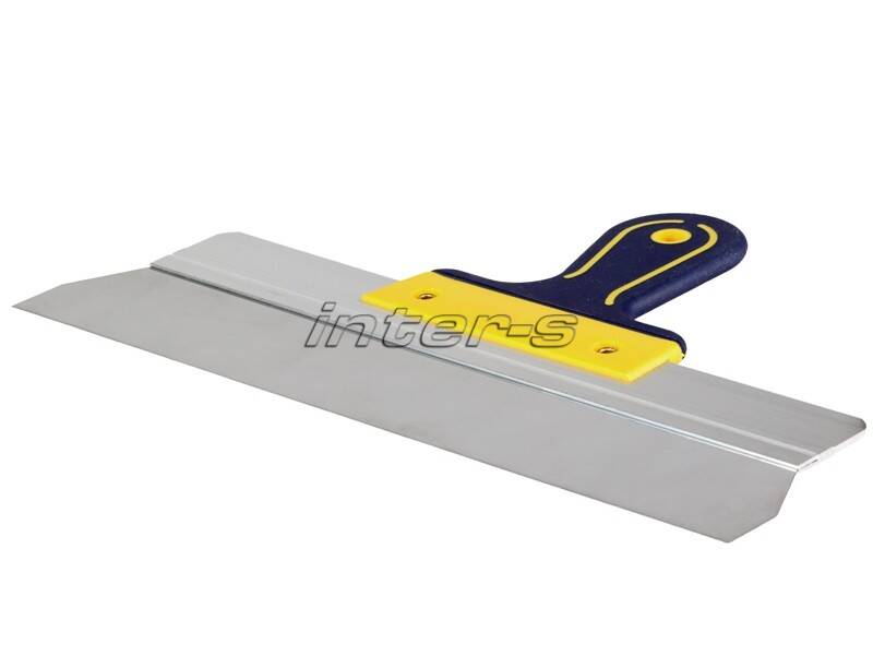 Taping knife, stainless steel, soft handle 600MM