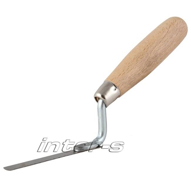 Tuck pointer,wooden handle, stainless steel12mm (Photo 1)