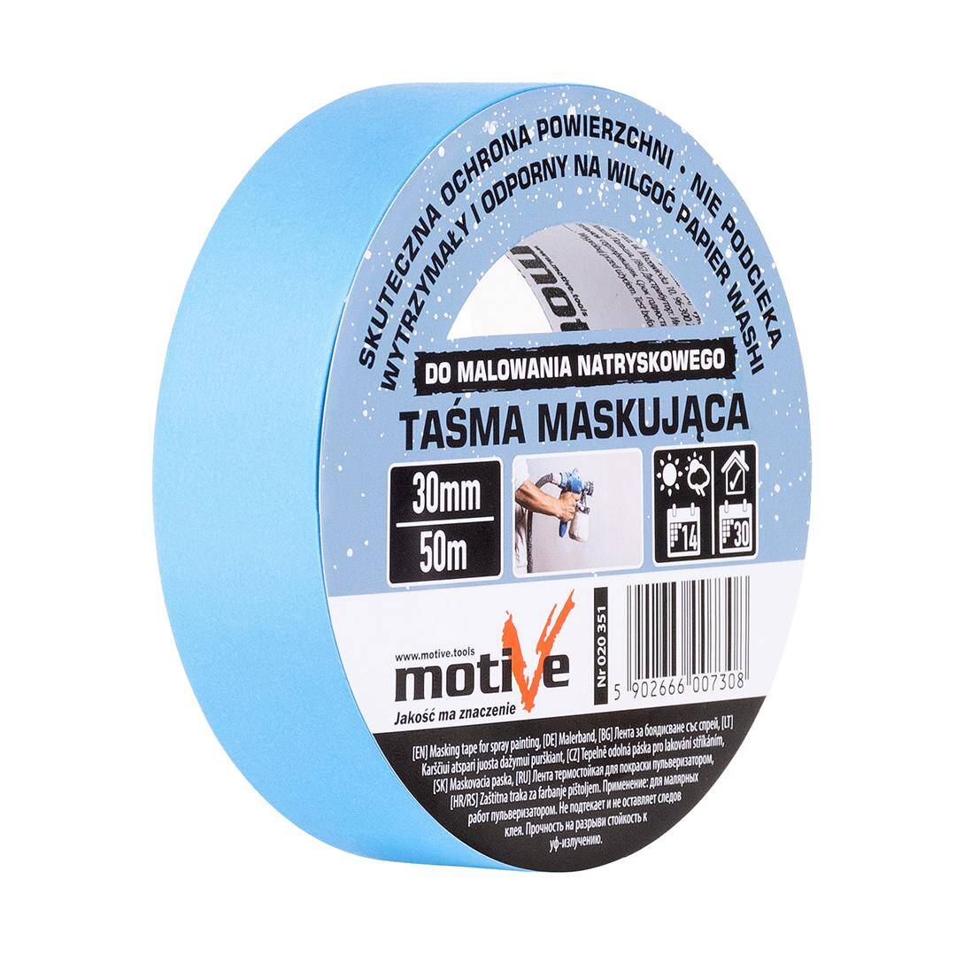 Masking tape for spray painting 30mm/50m