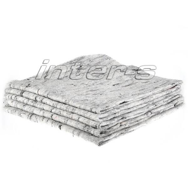 Floor cleaning cloth (5 pcs) 60/70 cm, gray