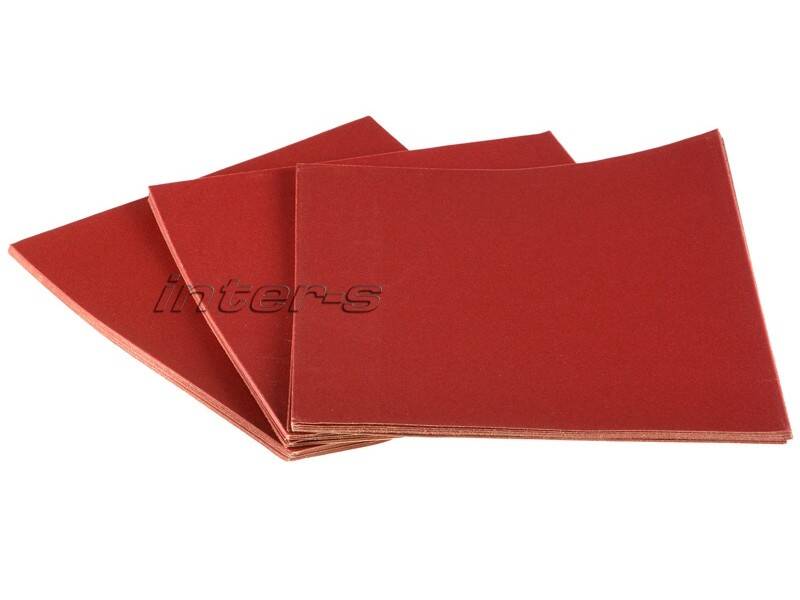 Brusni papir crveni 100 230x280