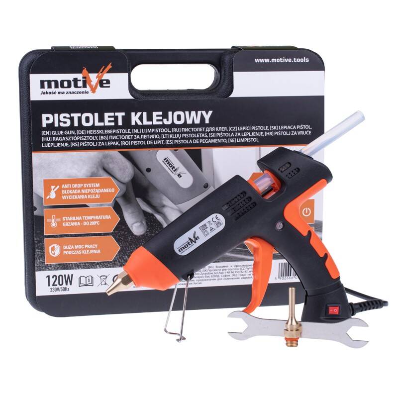 PISTOLET KLEJOWY MOTIVE