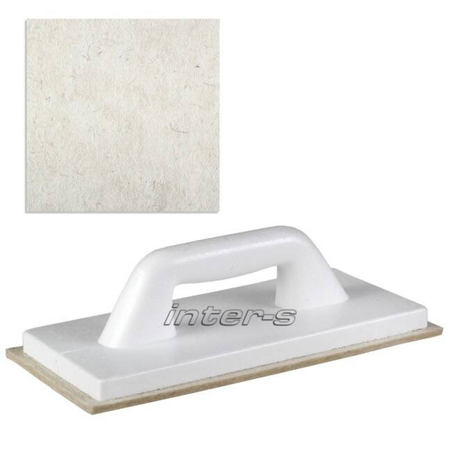 Foamed polystyrene float with felt 5mm, 13/27cm