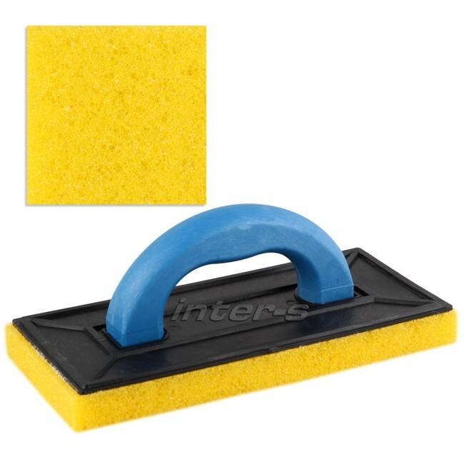 Tiling float with tough sponge