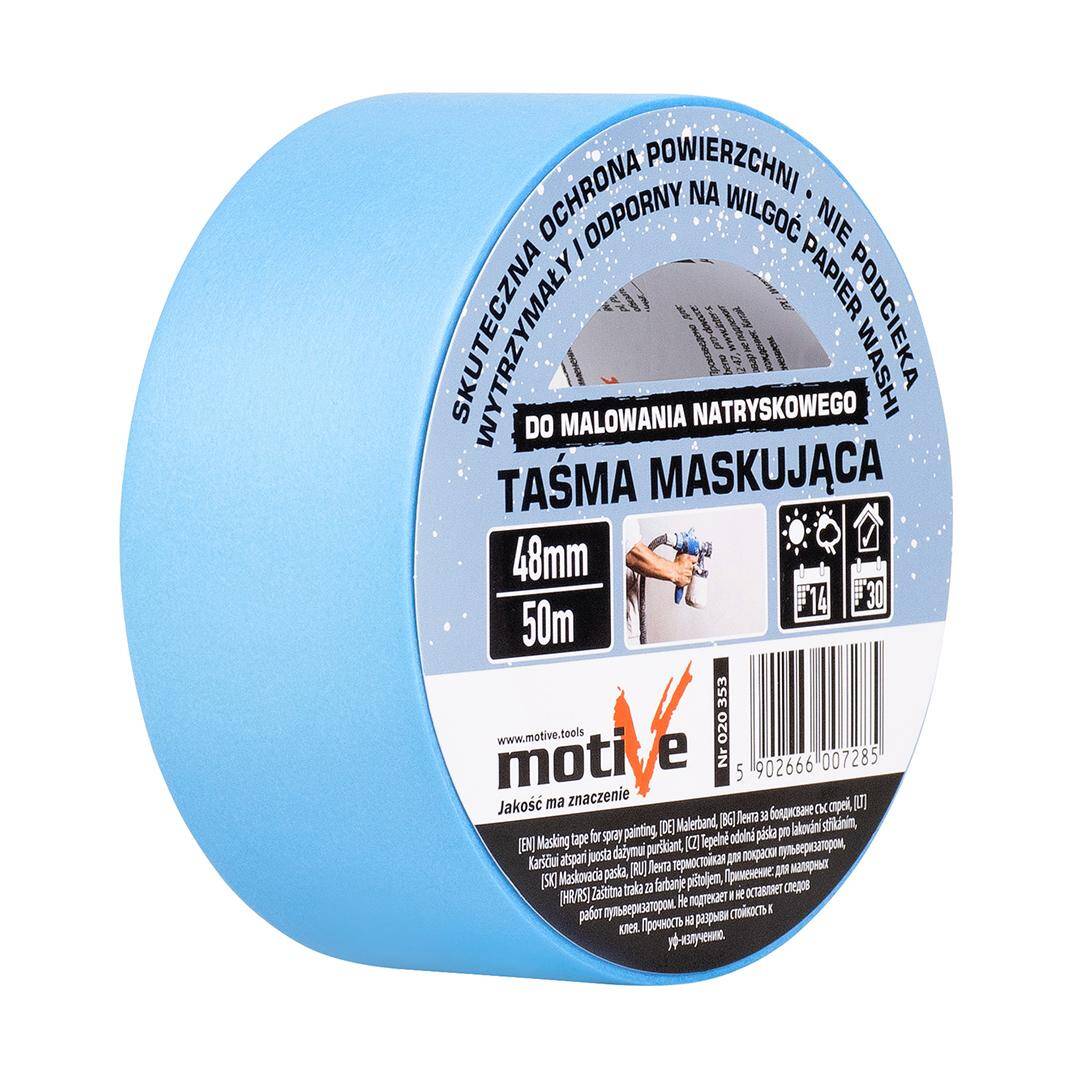 Masking tape for spray painting 48mm/50m