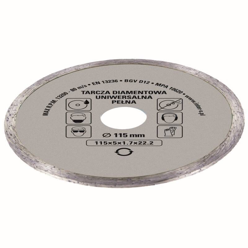 Disc diamantat pentru ceramice 115 mm