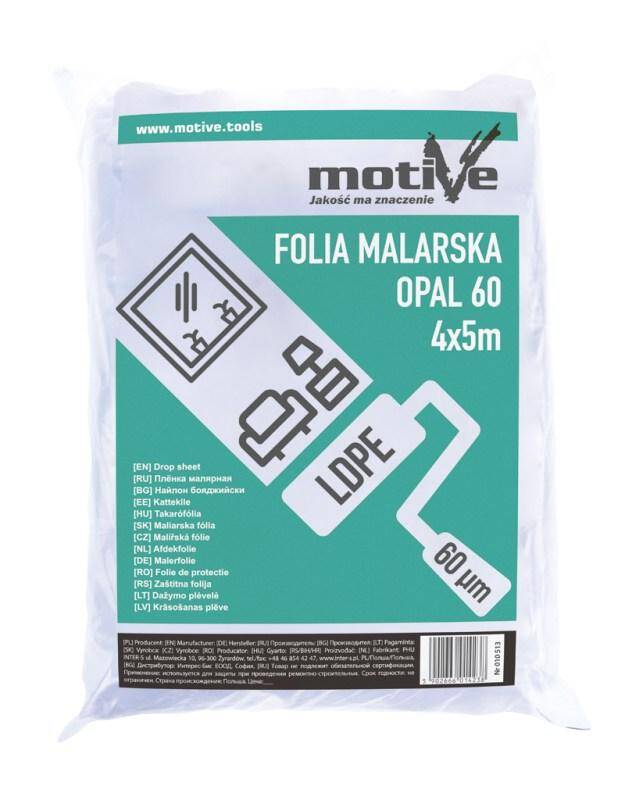 FOLIA EXTRA MOCNA 4/5m OPAL 60 mikr.