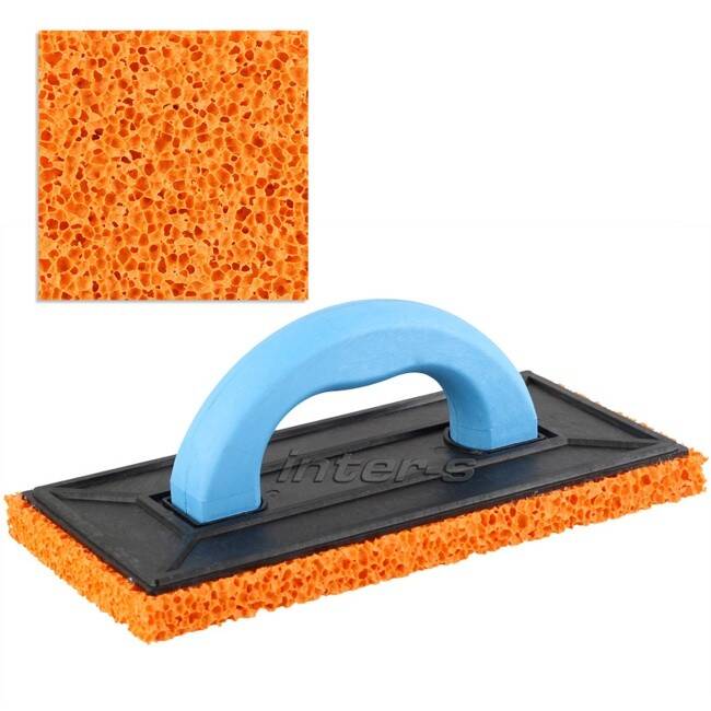 Plastic trowel with rubber sponge 18mm
