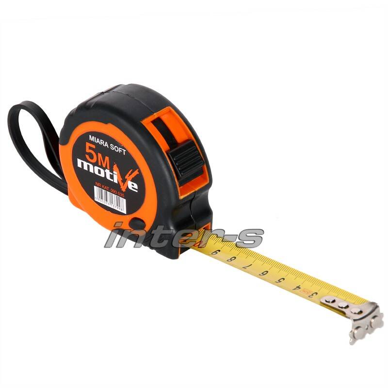 Measuring tape soft grip case 3m