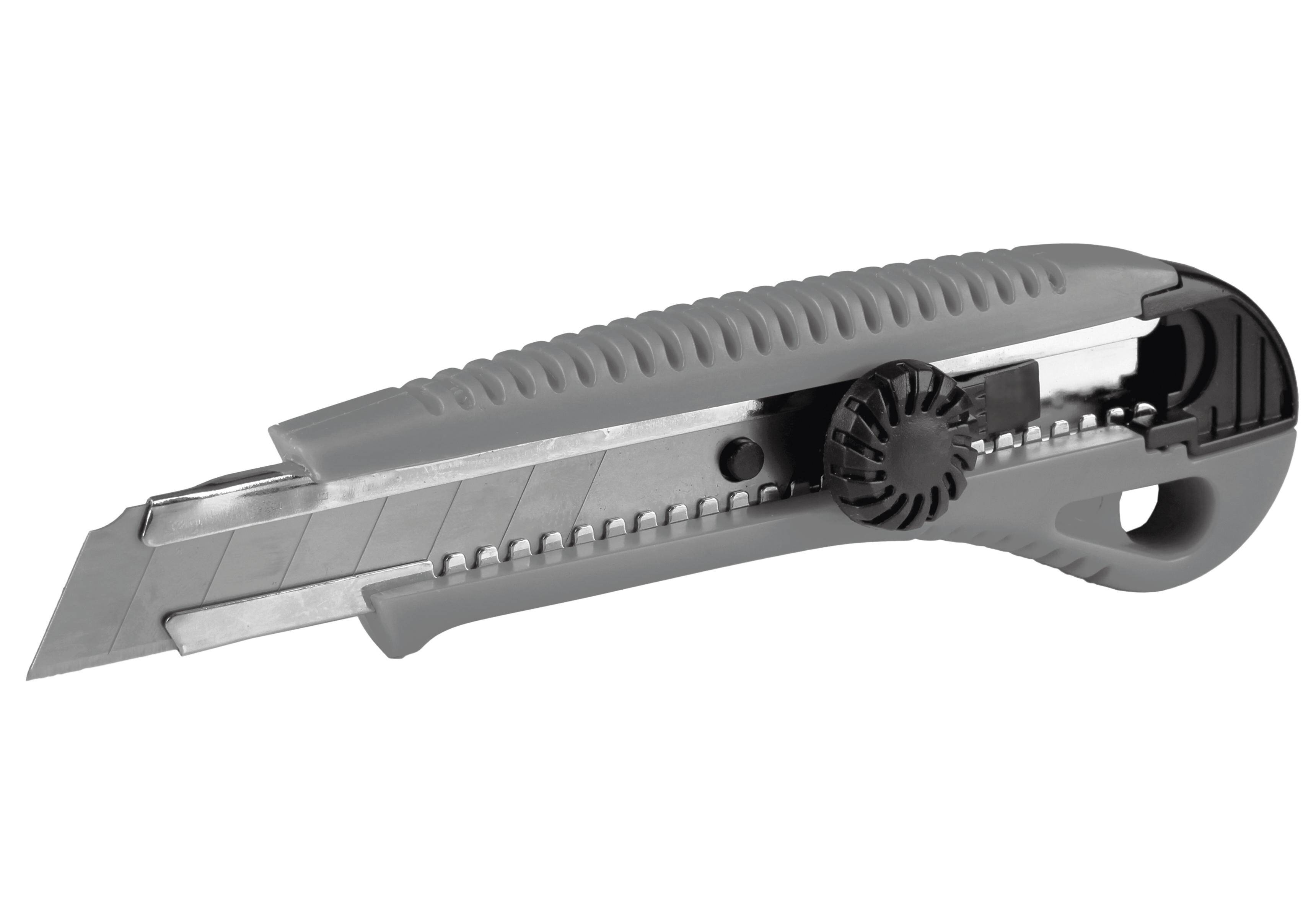 Odlamovací nôž 18 mm s aretačným kolieskom