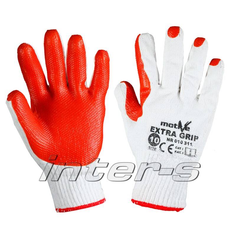 Insulated working gloves extra grip