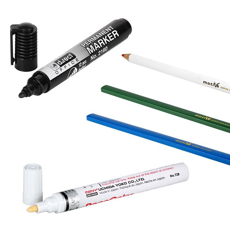 Ołówki i markery