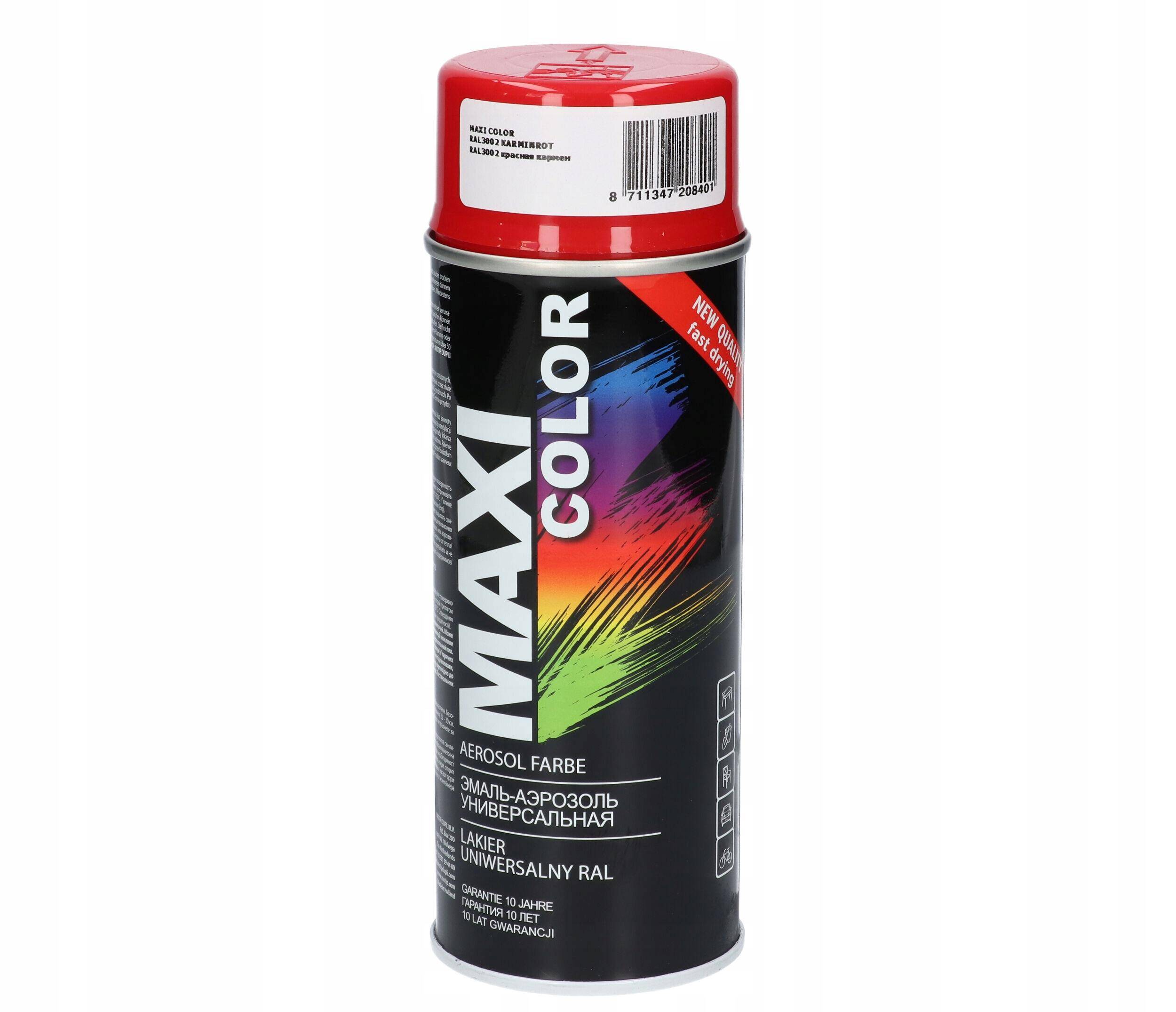 MAXI COLOR RAL 3002 POŁ.