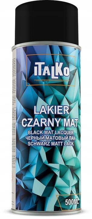 ITALKO CZARNY MATT 500ML