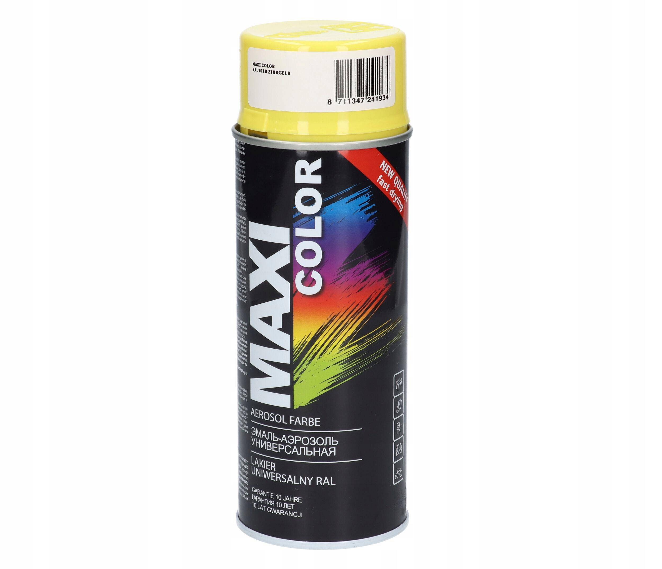 MAXI COLOR RAL 1018 POŁ.