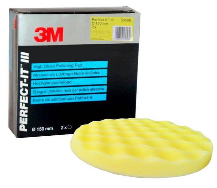 3M GĄBKA POLERSKA ŻÓŁA 150MM 50488