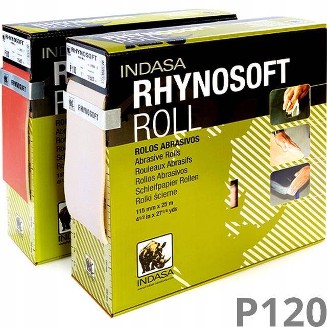 INDASA RHYNOSOFT 115MM*25M P-600