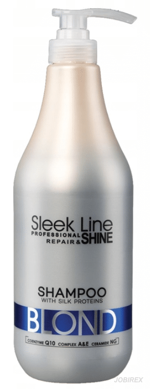 Stapiz Sleek Line Szampon Z Jedwabiem Blond 1L