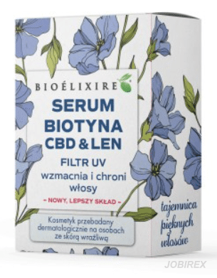 Bioelixire Serum Biotyna Cbd I Len 20ml