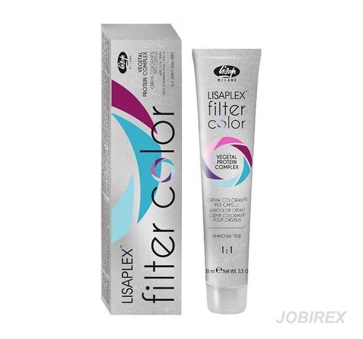 Lisap Lisaplex Filter Color Metallic Deep Purple Metaliczny Fioletowy Toner Farba Bez Amoniaku 100ml (Zdjęcie 1)