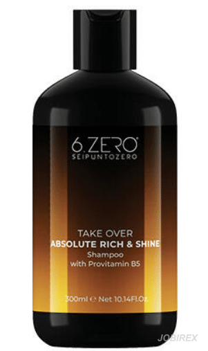 6.ZERO Take Over Absolute Rich&Shine Szampon do Włosów Suchych i Matowych 300ml