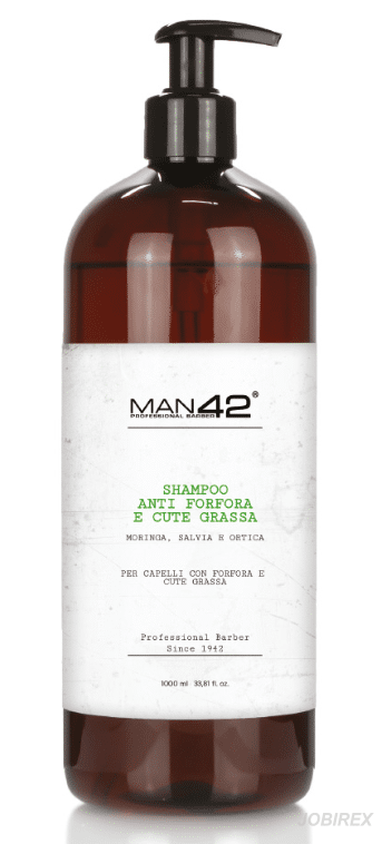 Lisap Man42 Anti Dandruff Shampoo Przeciwłupieżowy 1l (Zdjęcie 1)